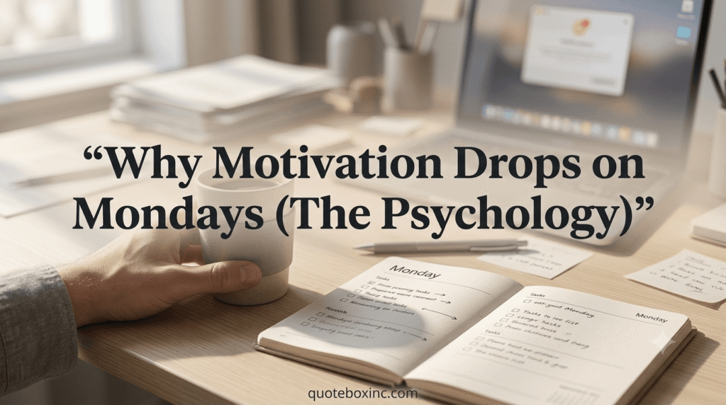 positive Monday morning motivation quotes for office