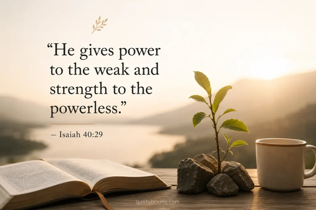 Bible quotes for work burnout
