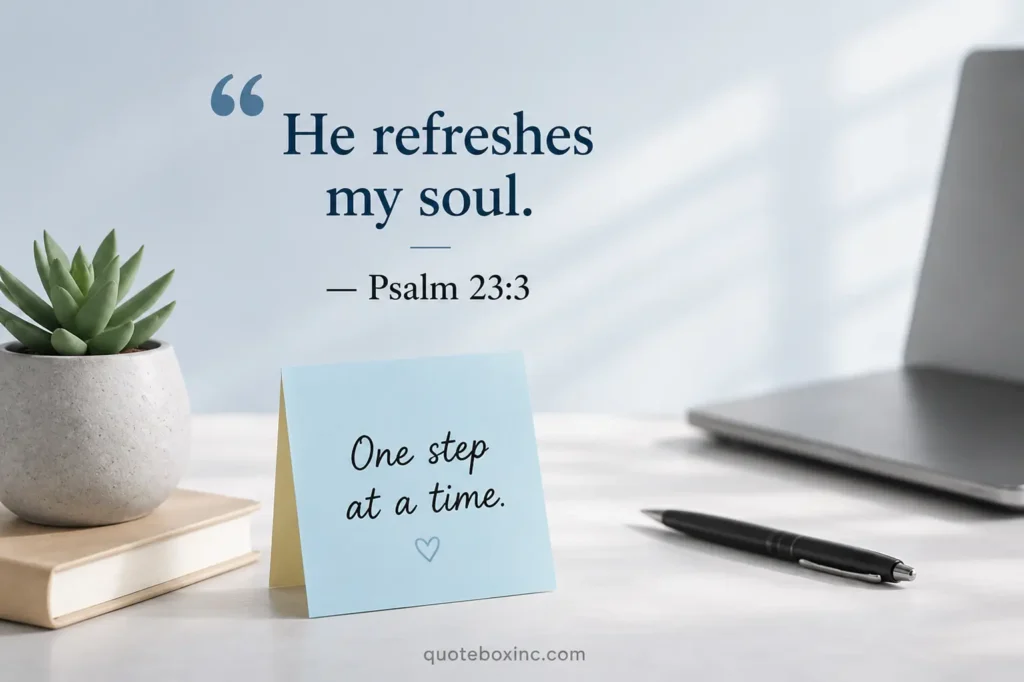 Bible verses for anxiety at work
